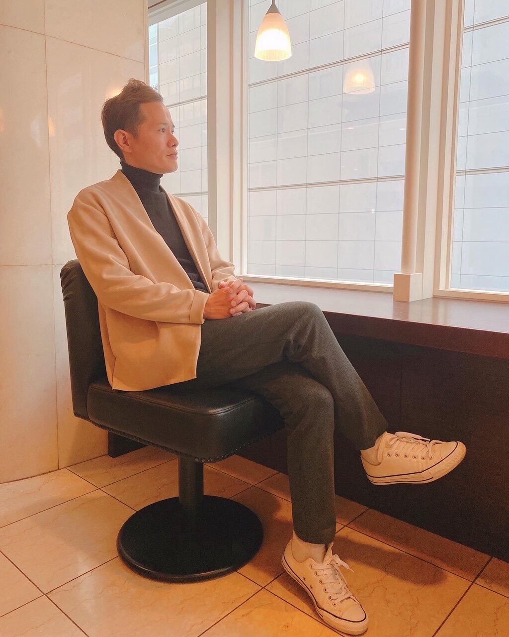 21年 第1号 メンズモデルさん入りました 福岡のミドル シニアモデル事務所